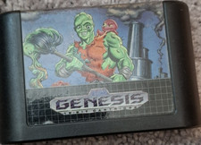 SEGA Toxic Crusaders for Sega Genesis Game Cartridge - Sega Genesis