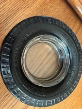 KELLY SPRINGFIELD REGISTERED ARMOR TRAC Tire Ashtray 5" by 1.25"  Made In USA