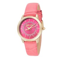 Just Cavalli Glam Chic Quartz Pink Dial Women's Watch