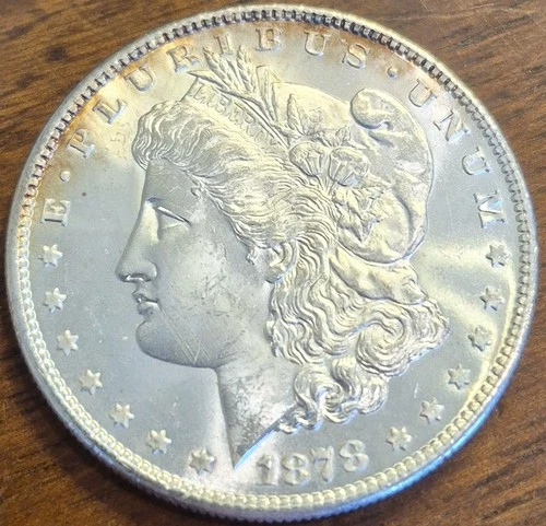 1878 S BU GEM MORGAN SILVER DOLLAR UNC MS+++++ US RARE STATE COIN Proof Like PL