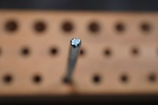 Vintage Rare Leather Carving Foliage Leaf Design Tool Stamp F989 Craftool USA