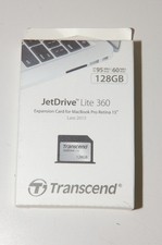 Transcend JetDrive Lite 360 128GB Expansion Card for MacBook Pro Retina 15'' NEW