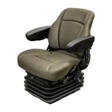 Seat Assembly - Air Suspension Fabric Brown Fits New Holland Fits Case