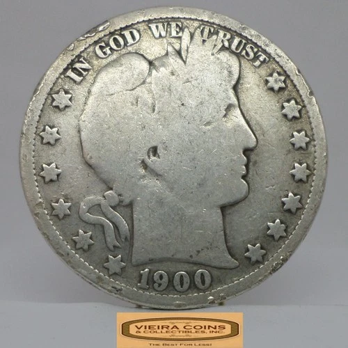 1900-S Barber Half Dollar — photo from another recent sale