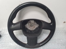 SKODA FABIA MK2 07-14  Monte Carlo Steering Wheel Red Stitching