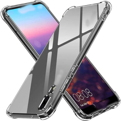 Soft Clear TPU Protective Cover Phone Back Case for Huawei P20 Pro Lite P30 Case