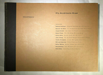 Why Architects Draw by Edward Robbins Hardcover vintage spiral bound 1st edition