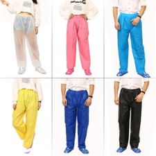1PCS Women Men Unisex Rain Pants Waterproof Work Wear Fishing Outdoor Trousers