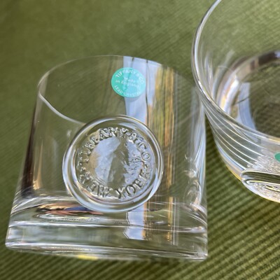 Pair of Tiffany & Co. Crystal votive holder Tiffany 