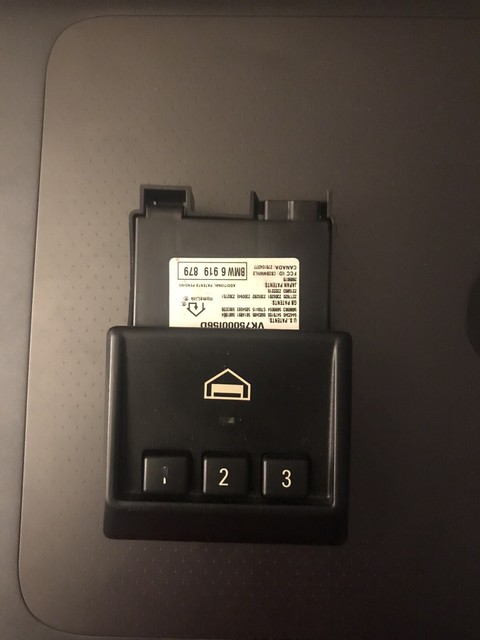 Homelink bmw настройка