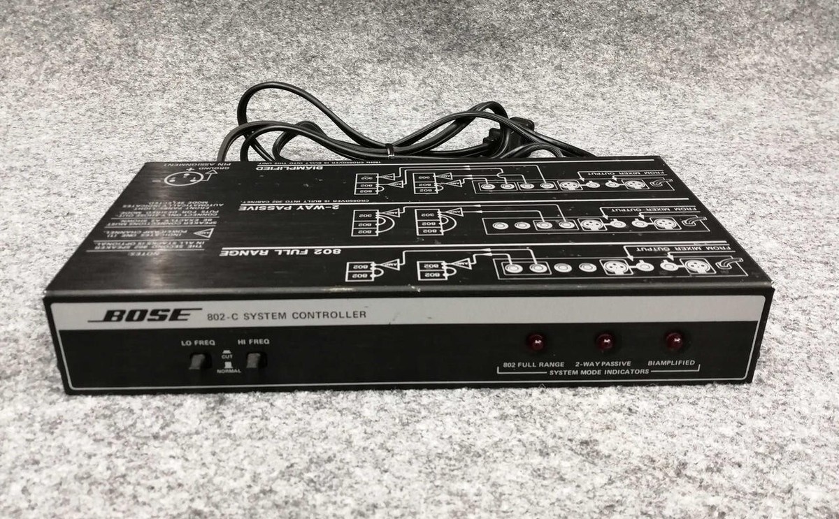 BOSE 802cⅡ SYSTEM CONTROLLER　システムコントローラー BOSE 802cⅡ SYSTEM CONTROLLER システムコントローラー Bose