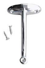 54-55 Chevy/GMC Truck Interior Chrome Rear View Mirror Bracket 