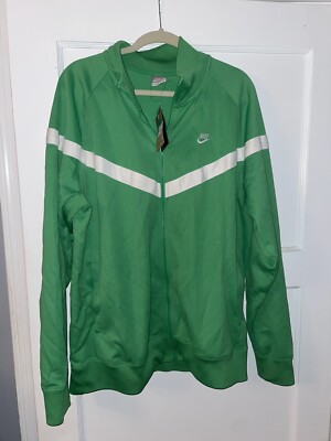 Nike Mens Eugene Jacket Green White Full Zip jacket XL Rafa Vamos