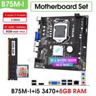 Jingsha B75 Mainboard-Set mit Core i5 3470 & 8GB DDR3 RAM