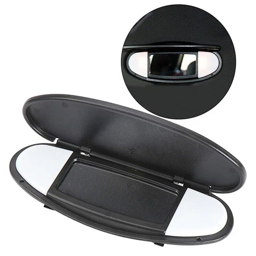 For BMW mini R55 R56 R60 2007-2014 2008 Black Car Sun Visor Mirror Cover Durable - Picture 3 of 9