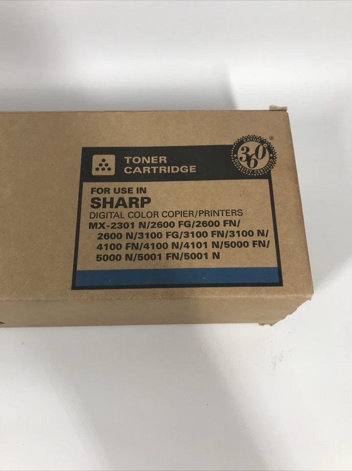 SHARP MX-2301 Toner 2600/3100/4100/4101/5000/5001 Cyan COMPATIBLE TONER - Image 2 of 4