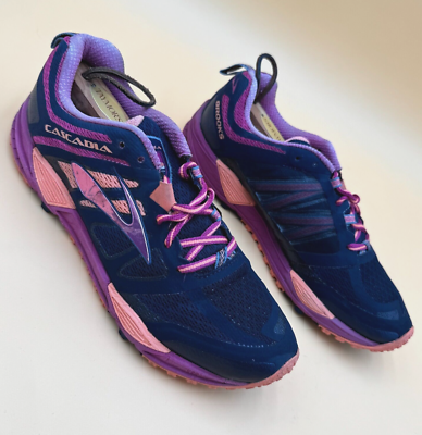 Trail Running Brooks Cascadia 10 Mens Purple Brooks Cascadia