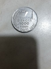 RARO GETTONE GENOVA ANNO SANTO 1950 BUONE CONDIZIONI 