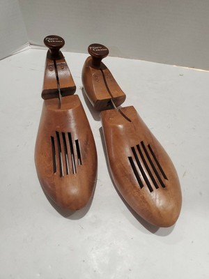 wooden shoe stretcher antique