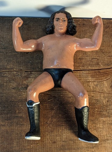Vintage WWF Superstars Andre The Giant Long Hair L...