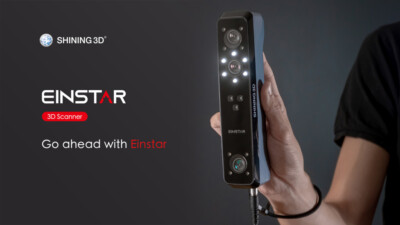 Einstar 3D Handheld Scanner with Three Marker Ball for Ultimate Precision