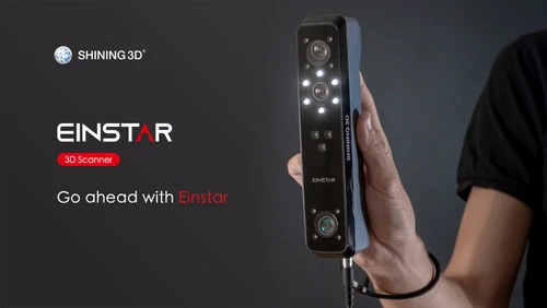 Einstar 3D Handheld Scanner with Three Marker Ball for Ultimate Precision