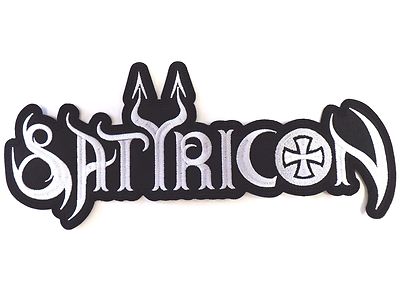 SATYRICON  EMBROIDERED BACK PATCH