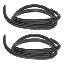 2Pcs For Silverado Sierra Cab 2007-2013 Front LH & RH Door WeatherStrip