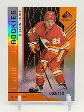 2018-19 SP Game Used Authentic Rookies Orange Rainbow /116 Dillon Dube RC #107