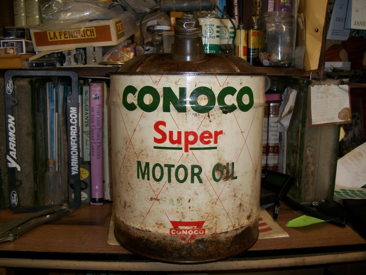Conoco Oil Can for sale | eBay