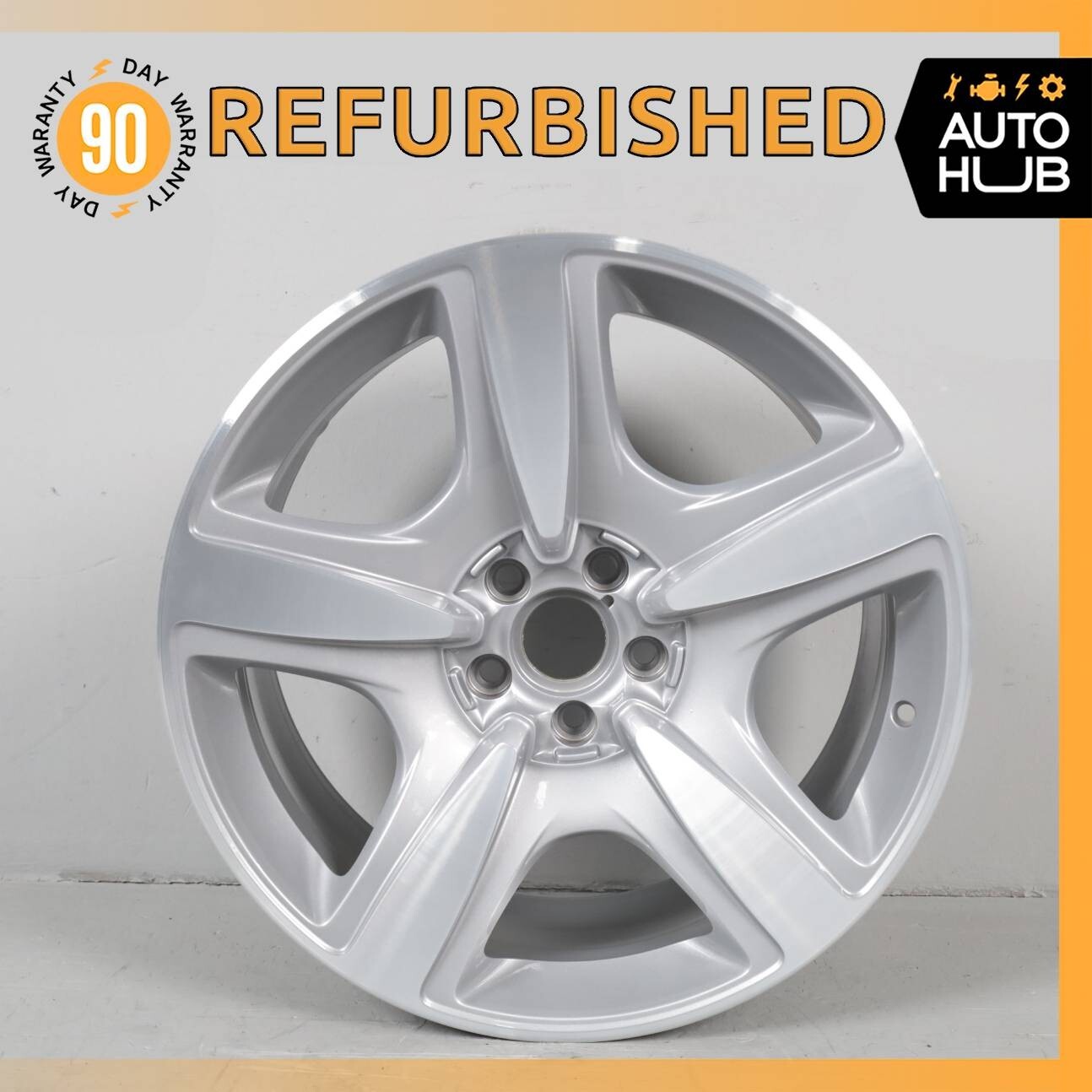 Bentley Continental GTC Flying Spur 9 x 19 19" Wheel Rim Silver 3W0601025AK OEM