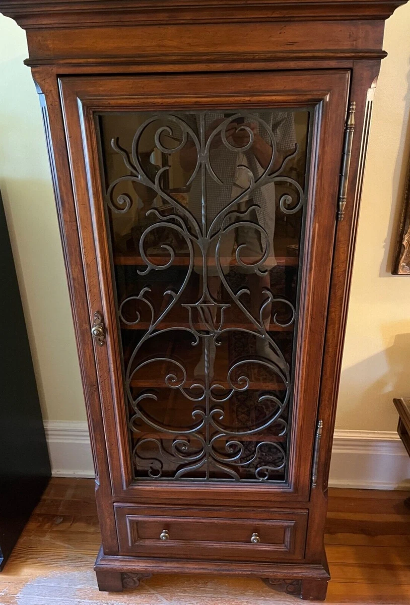 Cherry wood wine cabinet deals