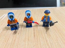 Vintage Lego Arctic Explorer Lot 3 Figures