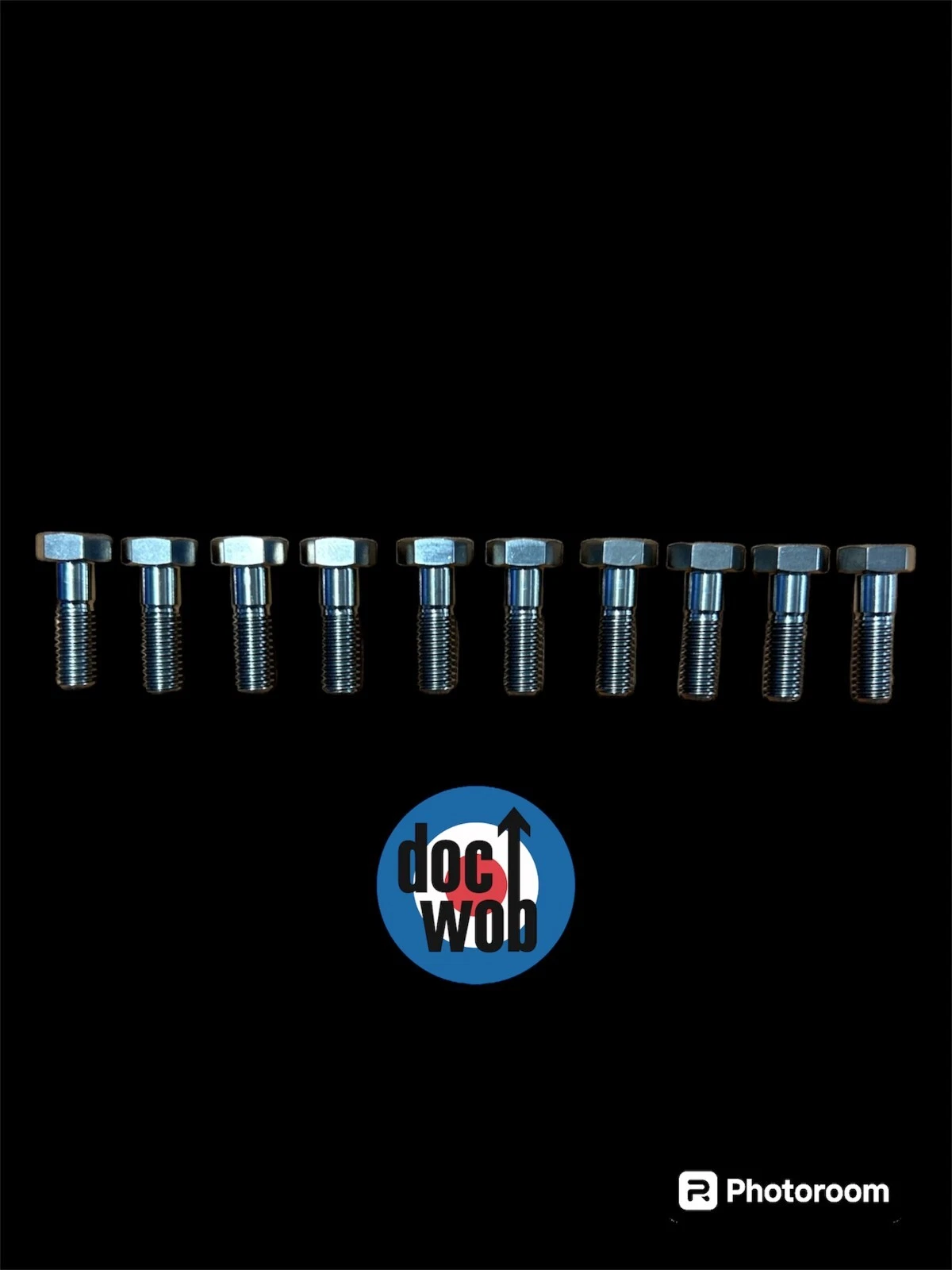 Honda CRF 250/450 2015-2024 Doc Wob  Titanium oem style disc bolts x10 TI2141