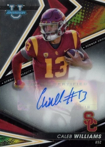 2022-23 Bowman's Best University Caleb Williams #BA-CW