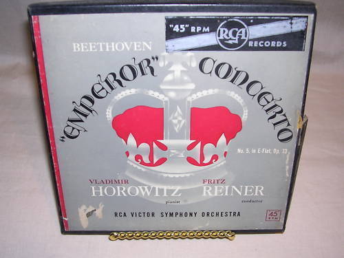 Beethoven Emperor Concerto - RCA Records D-16411, 45 RPM | eBay
