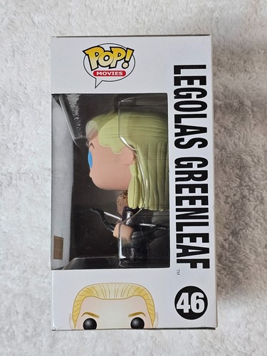 Funko Pop LOTR The Hobbit Legolas Greenleaf 46 Hot Topic Exclusive - Blue Eyes - Picture 7 of 8