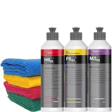 Autpolitur Set Koch Chemie Heavy Cut H9.02 + Fine Cut F6.01 + Micro Cut M3.02