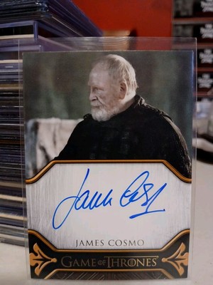 Game Of Thrones Art & Images James Cosmo Autograph Card as Lord Mormont 2023 EL 