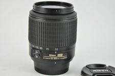 Nikon AF-S DX Zoom Nikkor 55-200mm f/4-5.6 G ED DX Lens mint condition uk seller