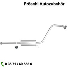 für Hyundai Getz 1,1 1,4 Tb G4 Mitteltopf Auspuff Anlage Mittelschalldämpfer a*