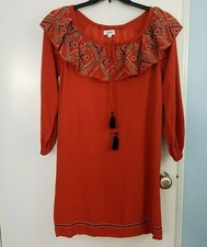 THML Stitch Fix Anthropologie Embroidered Dress Size Small NWOT