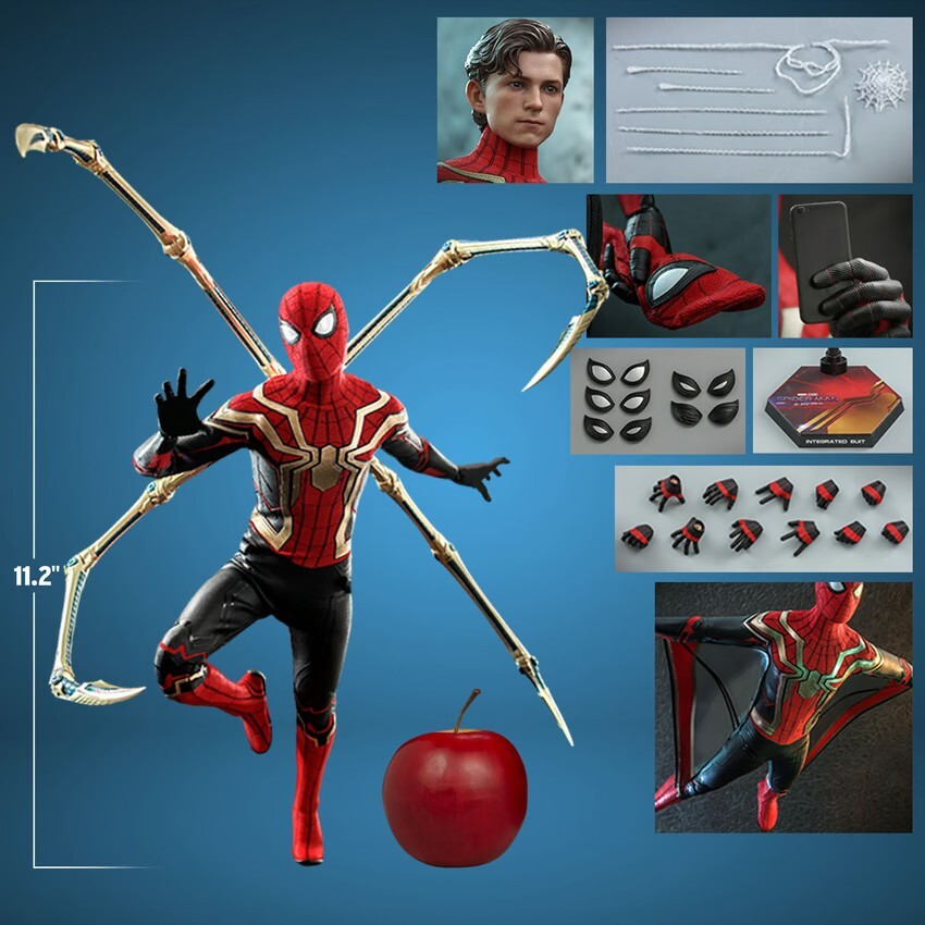 Hot Toys Spider-Man: No Way Home Spider-Man (Integrated Suit) 1