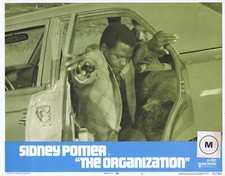 THE ORGANISATION Original Lobby Card #5 Sidney Poitier Raul Julia Sheree North