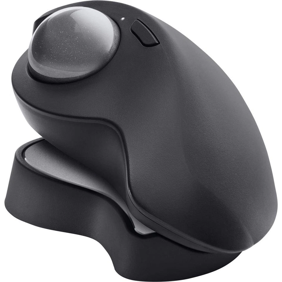 Logitech MX Ergo Plus Wireless Trackball Mouse 2048 DPI 8 Buttons 910-005178 Ren - Image 4 of 4