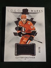 2024-25 The Cup Cutter Gauthier Rookie Logo Marks Patch /99 LM-CG
