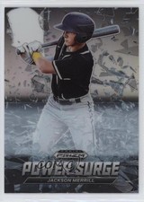 2021 Panini Prizm Draft Picks Power Surge Silver Jackson Merrill #PS-JM o7m