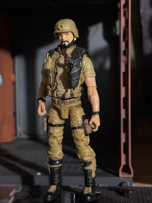 GI JOE 1:18 CUSTOM Clutch Action Figure  Marauders MTF