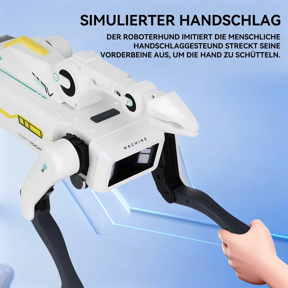 Roboter Hund für Kinder Ferngesteuerter Robot Pets Spielzeug Folgen Roboterhund - Bild 4 von 4