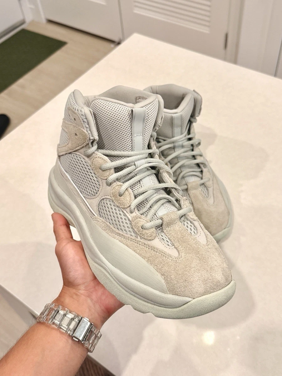 Adidas Yeezy‎ Desert Boot Salt Mens Size 9.5 Grey FV5677 High Top Tactical Shoes Yeezy Desert Boot “Salt” Sz 11.5 • $225 #GoodCondo #OGBox main image 4